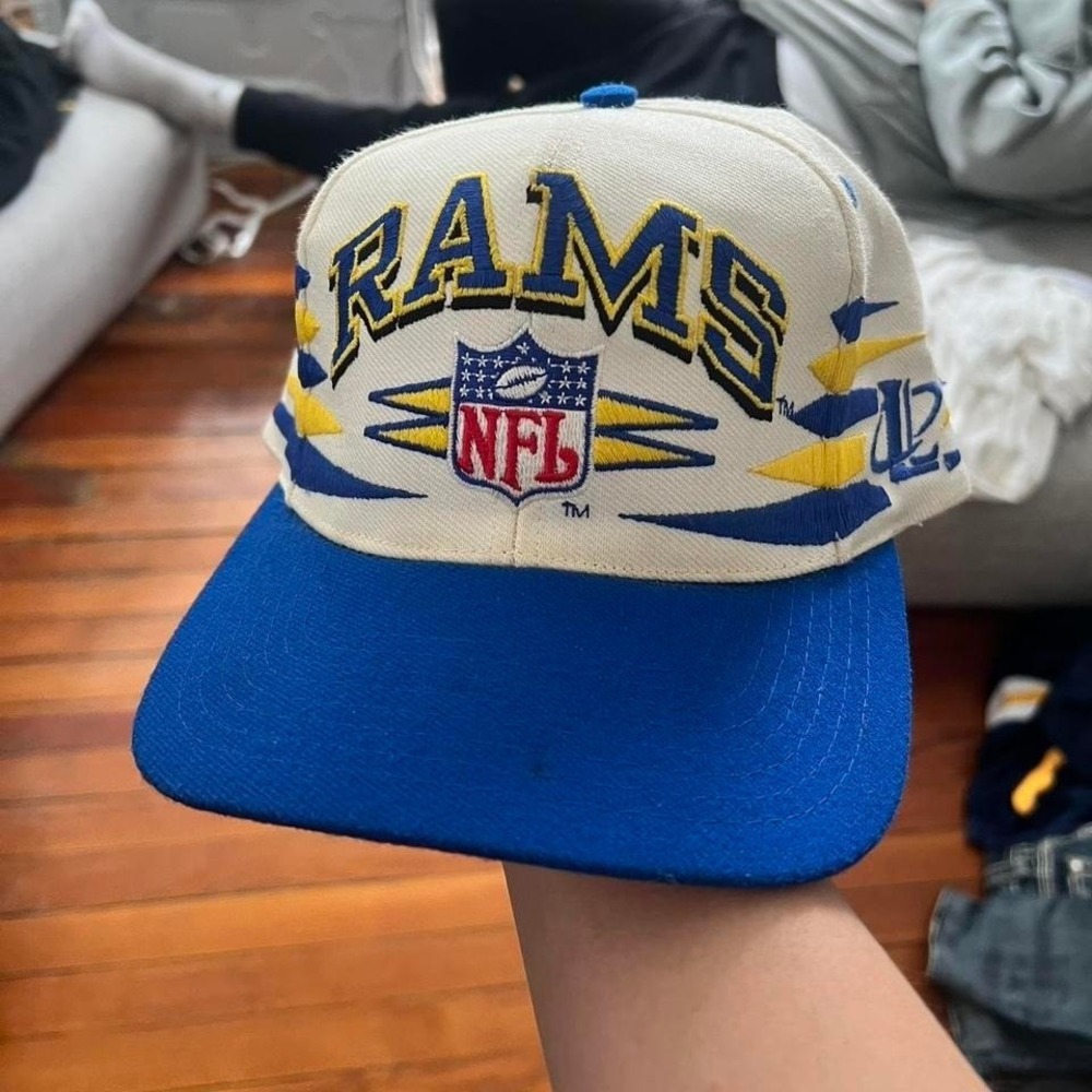 1990s Los Angeles Rams Logo Athletic "Diamond cut " Vintage SnapBack Hat